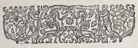 An illustration from Spieghel der Australische navigatie, (1622)
