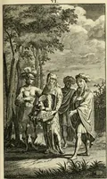 An illustration from H.L. Spieghels Hertspeighel en andere zedeschriften : met verscheidene nooit gedrukte stukken verrijkt, en door aenteekeningen opgeheldert (1723)