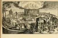 An illustration from H.L. Spieghels Hertspeighel en andere zedeschriften : met verscheidene nooit gedrukte stukken verrijkt, en door aenteekeningen opgeheldert (1723)