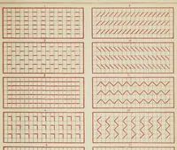 An illustration from Spiel und Arbeit, bildende Arbeiten und unterhaltende Spiele für Knaben und Mädchen nach Fröbelschen Grundsatzen bearbeitet (1900)