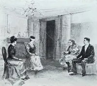 An illustration from Spirit slate writing and kindred phenomena (1898)