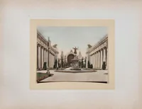 An illustration from The splendors of the Panama-Pacific international exposition in hand coloured illustrations (1915)