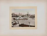 An illustration from The splendors of the Panama-Pacific international exposition in hand coloured illustrations (1915)
