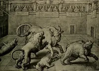 Picture 88 of 241 from Sport in art; an iconography of sport during four hundred years from the beginning of the fifteenth of the end of the eighteenth centuries (1913), leaf 176