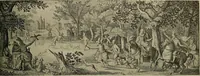 Picture 102 of 241 from Sport in art; an iconography of sport during four hundred years from the beginning of the fifteenth of the end of the eighteenth centuries (1913), leaf 196
