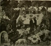 Picture 4 of 241 from Sport in art; an iconography of sport during four hundred years from the beginning of the fifteenth of the end of the eighteenth centuries (1913), leaf 36