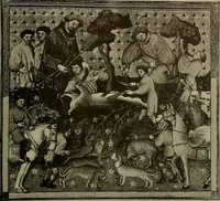 Picture 7 of 241 from Sport in art; an iconography of sport during four hundred years from the beginning of the fifteenth of the end of the eighteenth centuries (1913), leaf 38