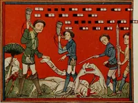 Picture 29 of 241 from Sport in art; an iconography of sport during four hundred years from the beginning of the fifteenth of the end of the eighteenth centuries (1913), leaf 64