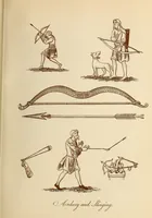 An illustration from The sports and pastimes of the people of England. From the earliest period, including the rural and domestic recreations, May games, mummeries, pageants, processions and pompous spectacles (1903)
