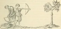 An illustration from The sports and pastimes of the people of England : Including the rural and domestic recreations, May games, mummeries, shows, processions, pageants, and pompous spectacles, from the earliest period to the present time (1845)