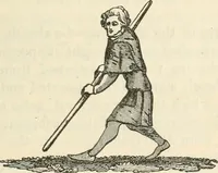 An illustration from The sports and pastimes of the people of England : Including the rural and domestic recreations, May games, mummeries, shows, processions, pageants, and pompous spectacles, from the earliest period to the present time (1845)