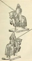 An illustration from The sports and pastimes of the people of England : Including the rural and domestic recreations, May games, mummeries, shows, processions, pageants, and pompous spectacles, from the earliest period to the present time (1845)