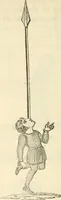 An illustration from The sports and pastimes of the people of England : Including the rural and domestic recreations, May games, mummeries, shows, processions, pageants, and pompous spectacles, from the earliest period to the present time (1845)