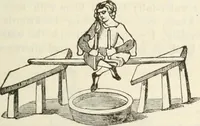 An illustration from The sports and pastimes of the people of England : Including the rural and domestic recreations, May games, mummeries, shows, processions, pageants, and pompous spectacles, from the earliest period to the present time (1845)
