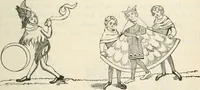 An illustration from The sports and pastimes of the people of England : Including the rural and domestic recreations, May games, mummeries, shows, processions, pageants, and pompous spectacles, from the earliest period to the present time (1845)