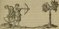 An illustration from The sports and pastimes of the people of England : including the rural and domestic recreations, May games, mummeries, shows, processions, pageants, and pompous spectacles, from the earliest period to the present time (1830)