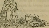 An illustration from The sports and pastimes of the people of England : including the rural and domestic recreations, May games, mummeries, shows, processions, pageants, and pompous spectacles, from the earliest period to the present time (1830)