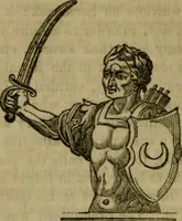 An illustration from The sports and pastimes of the people of England : including the rural and domestic recreations, May games, mummeries, shows, processions, pageants, and pompous spectacles, from the earliest period to the present time (1830)