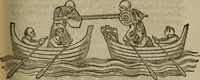 An illustration from The sports and pastimes of the people of England : including the rural and domestic recreations, May games, mummeries, shows, processions, pageants, and pompous spectacles, from the earliest period to the present time (1830)