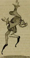 An illustration from The sports and pastimes of the people of England : including the rural and domestic recreations, May games, mummeries, shows, processions, pageants, and pompous spectacles, from the earliest period to the present time (1830)