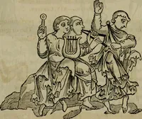 An illustration from The sports and pastimes of the people of England : including the rural and domestic recreations, May games, mummeries, shows, processions, pageants, and pompous spectacles, from the earliest period to the present time (1830)