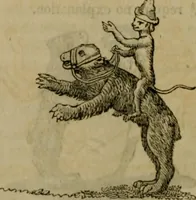 An illustration from The sports and pastimes of the people of England : including the rural and domestic recreations, May games, mummeries, shows, processions, pageants, and pompous spectacles, from the earliest period to the present time (1830)