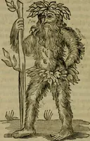 An illustration from The sports and pastimes of the people of England : including the rural and domestic recreations, May games, mummeries, shows, processions, pageants, and pompous spectacles, from the earliest period to the present time (1830)