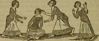 An illustration from The sports and pastimes of the people of England : including the rural and domestic recreations, May games, mummeries, shows, processions, pageants, and pompous spectacles, from the earliest period to the present time (1830)