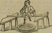 An illustration from The sports and pastimes of the people of England : including the rural and domestic recreations, May games, mummeries, shows, processions, pageants, and pompous spectacles, from the earliest period to the present time (1830)