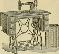 An illustration from Spring & summer fashion catalogue. (1898)