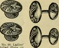 An illustration from Spring & summer fashion catalogue. (1898)