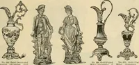 An illustration from Spring & summer fashion catalogue. (1898)