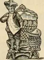 An illustration from Spring & summer fashion catalogue. (1898)