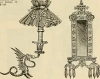 An illustration from Spring & summer fashion catalogue. (1898)