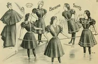 An illustration from Spring & summer fashion catalogue. (1898)