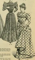 An illustration from Spring & summer fashion catalogue. (1898)