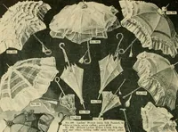 An illustration from Spring & summer fashion catalogue. (1898)