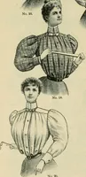 An illustration from Spring & summer fashion catalogue. (1898)