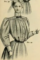 An illustration from Spring & summer fashion catalogue. (1898)