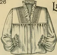An illustration from Spring & summer fashion catalogue. (1898)