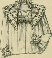 An illustration from Spring & summer fashion catalogue. (1898)