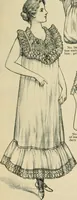 An illustration from Spring & summer fashion catalogue. (1898)