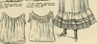 An illustration from Spring & summer fashion catalogue. (1898)