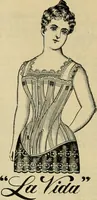An illustration from Spring & summer fashion catalogue. (1898)