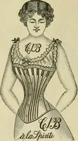 An illustration from Spring & summer fashion catalogue. (1898)