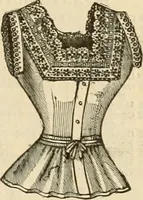 An illustration from Spring & summer fashion catalogue. (1898)