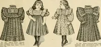 An illustration from Spring & summer fashion catalogue. (1898)