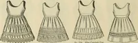 An illustration from Spring & summer fashion catalogue. (1898)