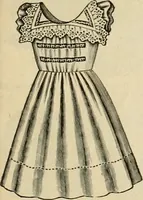 An illustration from Spring & summer fashion catalogue. (1898)