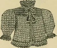 An illustration from Spring & summer fashion catalogue. (1898)